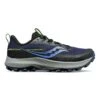 Saucony Women's Peregrine 13 Trail Running Shoe - Night/Fossil - Regular (B) -Men Shoes Store S10838 15 1