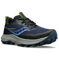 Saucony Women's Peregrine 13 Trail Running Shoe - Night/Fossil - Regular (B) -Men Shoes Store S10838 15 5