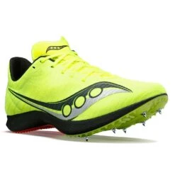 Saucony Women's Velocity MP Track Spike - Citron/Black - Regular (B) -Men Shoes Store S19099 05 5