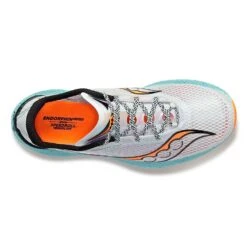 Saucony Men's Endorphin Pro 3 Racing Shoe- Fog/ViZiOrange- Regular (D) -Men Shoes Store S20755 25 3