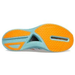 Saucony Men's Endorphin Pro 3 Racing Shoe- Fog/ViZiOrange- Regular (D) -Men Shoes Store S20755 25 4