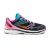 Saucony Youth Kinvara 12 Running Shoe - Black/Pink -Men Shoes Store SK164379 3