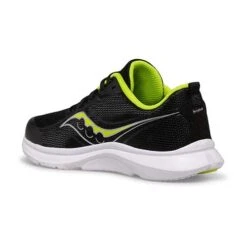 Saucony Youth Kinvara 13 Running Shoe - Black/Lime 8 Saucony Youth Kinvara 13 Running Shoe - Black/Lime -Men Shoes Store SK265520 2 1