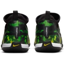 JR Nike Phantom GT2 DF SW IC Soccer Shoe - Black/Mtlc Platinum/Green Strike -Men Shoes Store dm0740 003 phcbh000