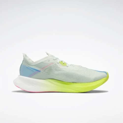 Reebok Men's Floatride Energy X Running Shoe - Opal Glow / Acid Yellow / Essential Blue- Regular (D) 4 Reebok Men's Floatride Energy X Running Shoe - Opal Glow / Acid Yellow / Essential Blue- Regular (D) - Image 2