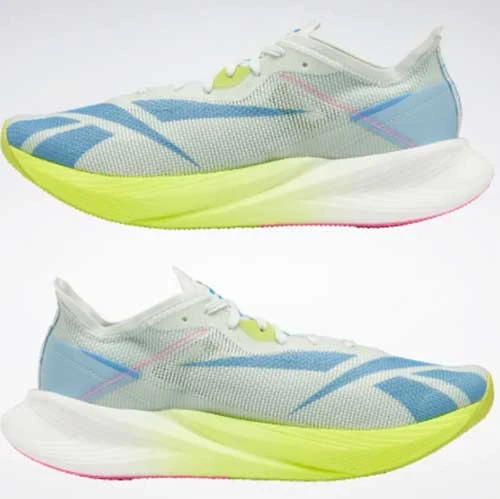 Reebok Men's Floatride Energy X Running Shoe - Opal Glow / Acid Yellow / Essential Blue- Regular (D) 12 Reebok Men's Floatride Energy X Running Shoe - Opal Glow / Acid Yellow / Essential Blue- Regular (D) - Image 10