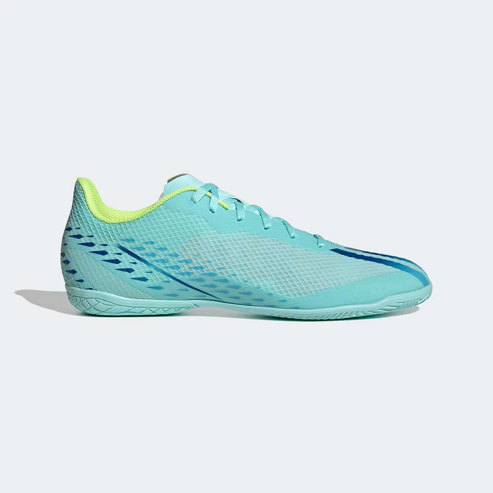 Unisex Adidas X Speedportal .4 IC Soccer Shoe - Clear Aqua/Powder Blue/Solar Yellow- Regular (D) 3 Unisex Adidas X Speedportal .4 IC Soccer Shoe - Clear Aqua/Powder Blue/Solar Yellow- Regular (D)
