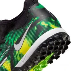 Nike JR Phantom GT2 DF SW TF Soccer Shoe - Black/Mtlc Platinum/Green Strike -Men Shoes Store nike phantom gt2 academy df tf sw jr dm0741 003 football shoes green multicolor green 4 790x790 1
