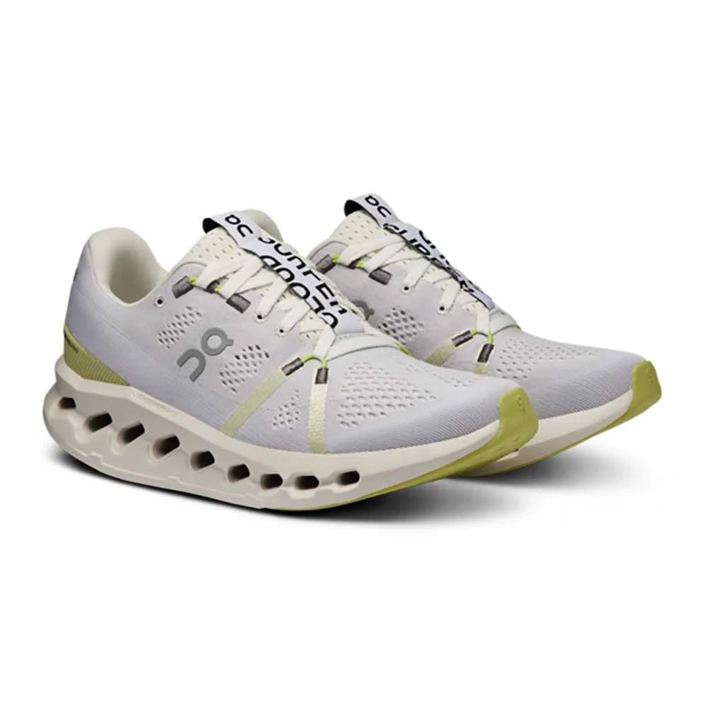 On Running Women's Cloudsurfer Running Shoe - White/Sand - Regular (B) 4 On Running Women's Cloudsurfer Running Shoe - White/Sand - Regular (B) - Image 2