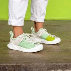 Women's X-SCAPE NBK Low Sneaker - Blanc/Mint - Regular (B) -Men Shoes Store womens x scape nbk low blanc mint ls 4 800x 37d8e0d7 c676 4d7e a7de 47cbb04b1355