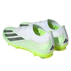 Unisex Adidas X CRAZYFAST.2 FG Soccer Shoe - White, Core Black, Lucid Lemon - Regular (D) -Men Shoes Store zapatos adidas x crazyfast 2 firm ground boots hq4533 ftwwht cblack luclem 0000302546732 2