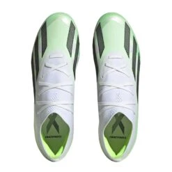 Unisex Adidas X CRAZYFAST.2 FG Soccer Shoe - White, Core Black, Lucid Lemon - Regular (D) -Men Shoes Store zapatos adidas x crazyfast 2 firm ground boots hq4533 ftwwht cblack luclem 0000302546732 4